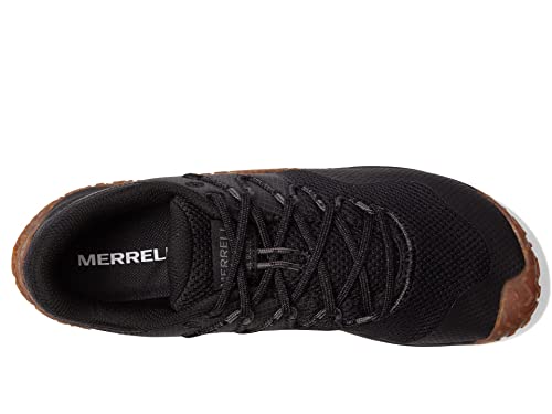 Merrell Women's Trail Glove 7 Sneaker, Black/Gum, 11