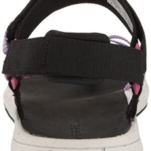 Merrell Women's Bravada Cord Wrap Sport Sandal, Black/FUCHSI, 8