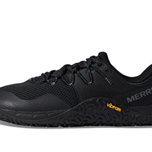 Merrell Women's Trail Glove 7 Sneaker, Black/Black, 7.5