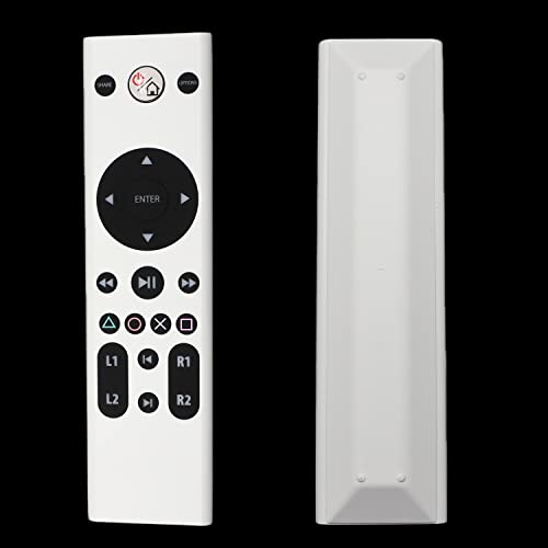 Replacement for Playstation Media Remote Control - White Color