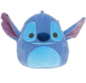 squishmallows kellytoy - disney stitch - 5 inch - official licensed product - exclusive disney 2021 squad