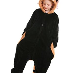 ATOZ Onesie for Kids, Animal Pajamas Halloween Cosplay Costume for Girls Boys, Raccoon 2-3T