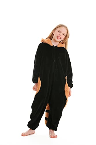 CuteOn Raccoon Onesie for Girls Boys Animal Costume Halloween Christmas for Height 130cm