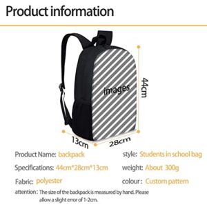 Printpub Football Design Backpack 3 Piece Set School Bag Bookbag with Lunch Box and Pencil Case Set for Boys Girls