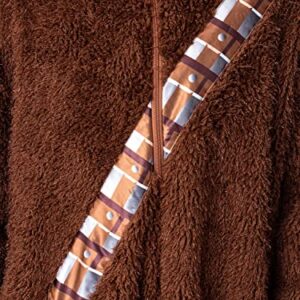 Star Wars Adult Chewbacca Chewie Kigurumi Costume Union Suit Pajama for Men and Women (2X-Large/3X-Large) Brown