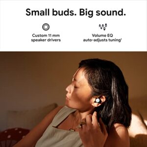 Google Pixel Buds Pro - Noise Canceling Earbuds - Up to 31 Hour Battery Life with Charging Case - Bluetooth Headphones - Compatible with Wireless Charging - Fog