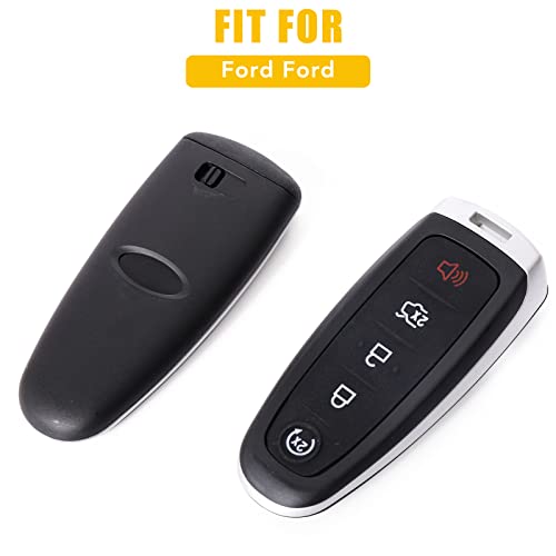 Smart Key Fob Replacement Fit for 2011-2019 Ford Explorer Escape Edge Expedition Flex C-Max Taurus 2011 2012 2013 2014 2015 2016 2017 2018 2019, 5 Button, #M3N5WY8609 M3N5WY8610 13580802, Set 2