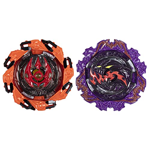 BEYBLADE Burst QuadStrike Ambush Nyddhog N8 and Chain Poseidon P8 Spinning Top Dual Pack, 2 Battling Game Top Toy for Kids Ages 8 and Up