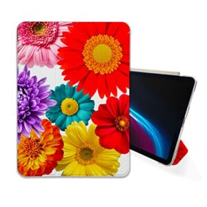 Cute Flowers Nature Plants Art case Compatible with iPad Mini Air Pro 7.9 8.3 9.7 10.2 10.9 11 12.9 inch Pattern Cover New 2022 2021 Trifold Stand 3 4 5 6 7 8 9 Generation 494 (10.2" 7/8/9 gen)