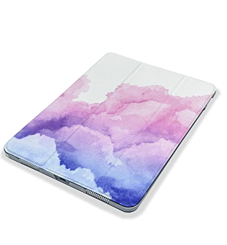 Cute Landscape Pink Clouds case Compatible with iPad Mini Air Pro 7.9 8.3 9.7 10.2 10.9 11 12.9 inch Pattern Cover New 2022 2021 Trifold Stand 3 4 5 6 7 8 9 Generation 493 (10.2" 7/8/9 gen)
