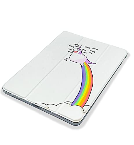 Kawaii Rainbow Cute Unicorn case Compatible with iPad Mini Air Pro 7.9 8.3 9.7 10.2 10.9 11 12.9 inch Pattern Cover New 2022 2021 Trifold Stand 3 4 5 6 7 8 9 Generation 492 (9.7" 5/6 gen)