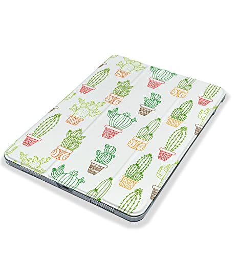 Kawaii Cactus Cute Painted case Compatible with iPad Mini Air Pro 7.9 8.3 9.7 10.2 10.9 11 12.9 inch Pattern Cover New 2022 2021 Trifold Stand 3 4 5 6 7 8 9 Generation 502 (7.9" Mini 4/5)