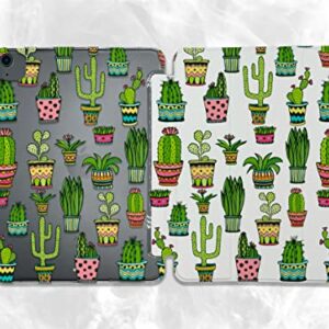 Kawaii Cactus Blossom Flowers case Compatible with iPad Mini Air Pro 7.9 8.3 9.7 10.2 10.9 11 12.9 inch Pattern Cover New 2022 2021 Trifold Stand 3 4 5 6 7 8 9 Generation 501 (10.2" 7/8/9 gen)