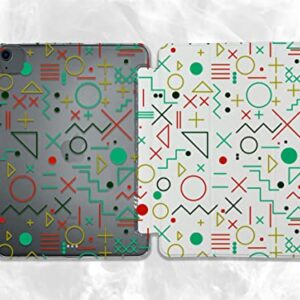 Cute Abstract Geometric Shapes case Compatible with iPad Mini Air Pro 7.9 8.3 9.7 10.2 10.9 11 12.9 inch Pattern Cover New 2022 2021 Trifold Stand 3 4 5 6 7 8 9 Generation 531 (11" Pro 1/2/3 gen)