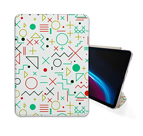 Cute Abstract Geometric Shapes case Compatible with iPad Mini Air Pro 7.9 8.3 9.7 10.2 10.9 11 12.9 inch Pattern Cover New 2022 2021 Trifold Stand 3 4 5 6 7 8 9 Generation 531 (11" Pro 1/2/3 gen)