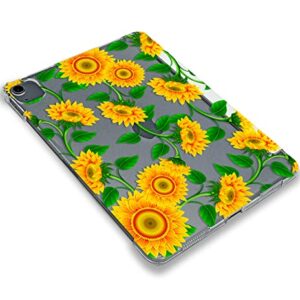 Cute Sunflower Yellow Flowers case Compatible with iPad Mini Air Pro 7.9 8.3 9.7 10.2 10.9 11 12.9 inch Pattern Cover New 2022 2021 Trifold Stand 3 4 5 6 7 8 9 Generation 535 (9.7" 5/6 gen)