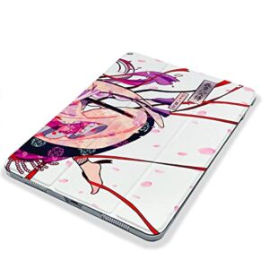 Cute Anime Girl Kawaii Sakura case Compatible with iPad Mini Air Pro 7.9 8.3 9.7 10.2 10.9 11 12.9 inch Pattern Cover New 2022 2021 Trifold Stand 3 4 5 6 7 8 9 Generation 548 (9.7" 5/6 gen)