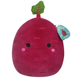 squishmallows 12-inch claudia purple beet - medium-sized ultrasoft official kelly toy plush