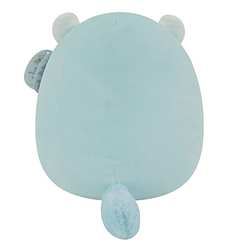 Squishmallows 12-Inch Banks Blue Badger - Medium-Sized Ultrasoft Official Kelly Toy Plush