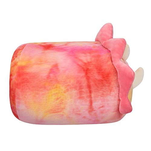 Squishmallows Stackables 12-Inch Trinity Pink Triceratops - Medium-Sized Ultrasoft Official Kelly Toy Plush