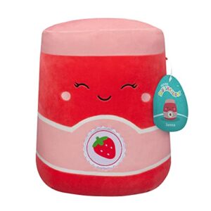 squishmallows 14-inch janna strawberry jam - large ultrasoft official kelly toy plush