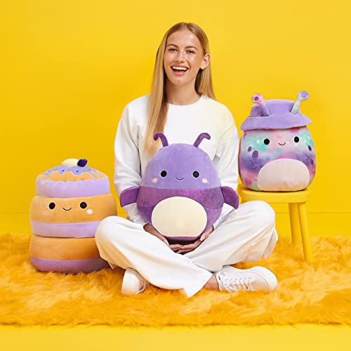 Squishmallows 12-Inch Daxxon Purple Alien - Medium-Sized Ultrasoft Official Kelly Toy Plush