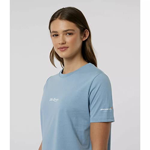 McLaren F1 Special Edition Monaco GP Women's Lando Norris #4 T-Shirt Blue