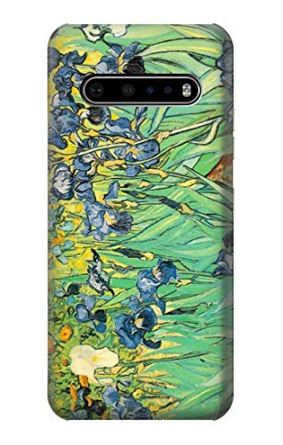 R0210 Vangogh Irises Case Cover for LG V60 ThinQ 5G