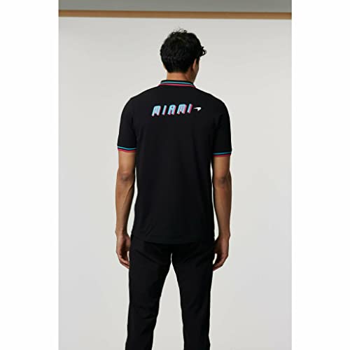 McLaren F1 Men's Miami Graphic Polo Shirt Black