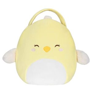 squishmallows original 12-inch ivanna chick treat pail - medium-sized ultrasoft official jazwares plush