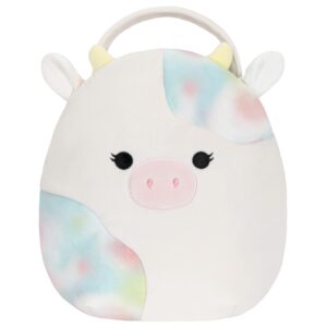 squishmallows original 12-inch candess cow treat pail - medium-sized ultrasoft official jazwares plush