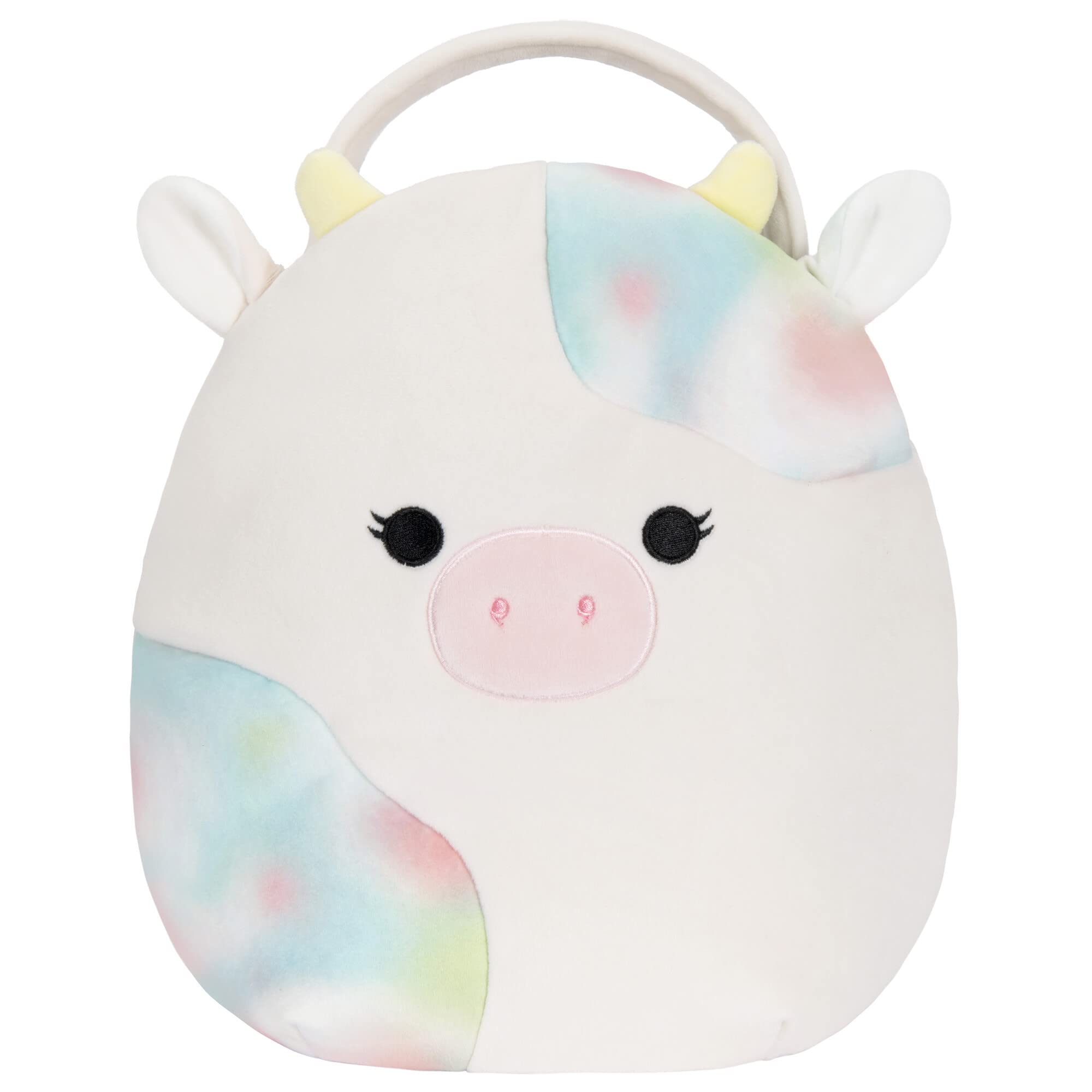 Squishmallows Original 12-Inch Candess Cow Treat Pail - Medium-Sized Ultrasoft Official Jazwares Plush