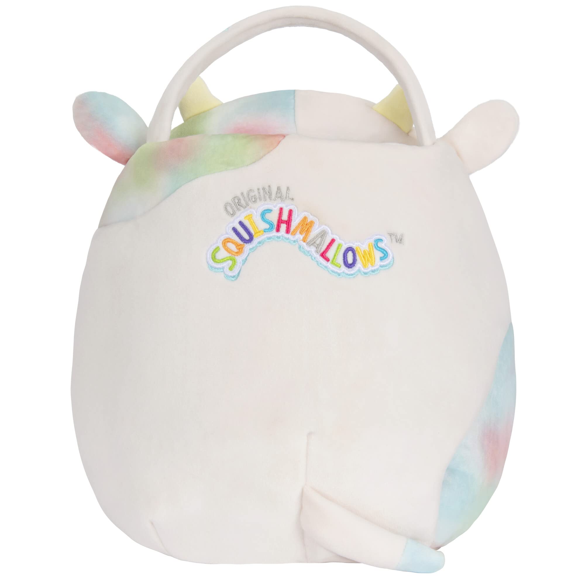 Squishmallows Original 12-Inch Candess Cow Treat Pail - Medium-Sized Ultrasoft Official Jazwares Plush