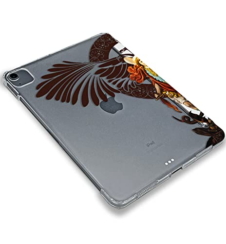 Cute Renaissance Angels Art case Compatible with iPad Mini Air Pro 7.9 8.3 9.7 10.2 10.9 11 12.9 inch Pattern Cover New 2022 2021 Trifold Stand 3 4 5 6 7 8 9 Generation 595 (11" Pro 1/2/3 gen)