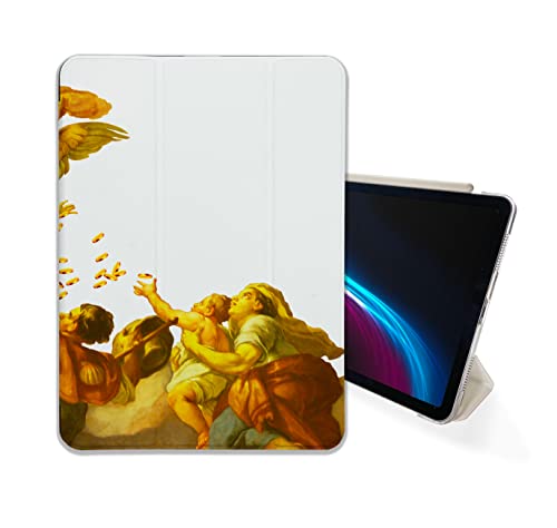 Cute Renaissance Angels Art case Compatible with iPad Mini Air Pro 7.9 8.3 9.7 10.2 10.9 11 12.9 inch Pattern Cover New 2022 2021 Trifold Stand 3 4 5 6 7 8 9 Generation 594 (8.3 Mini 6)