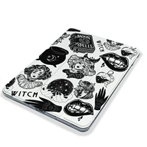 Halloween Witch Witchcraft case Compatible with iPad Mini Air Pro 7.9 8.3 9.7 10.2 10.9 11 12.9 inch Pattern Cover New 2022 2021 Trifold Stand 3 4 5 6 7 8 9 Generation 606 (11" Pro 1/2/3 gen)