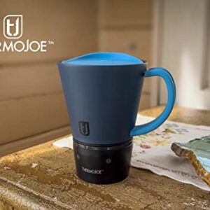 ThermoJoe 14 Oz. Rechargeable Heated Smart Thermo Mug for Coffee and Tea with Temperature Control