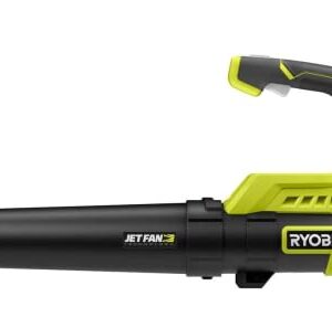 Lawn Care Bundle RYOBI 110 MPH 525 CFM 40-Volt Lithium-Ion Cordless Variable-Speed Jet Fan Bare Tool Leaf Blower, Battery and Charger Not Included (Bulk Packaged)