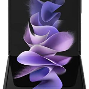 Samsung Galaxy Z Flip 3 5G T-Mobile Locked Android Cell Phone US Version Smartphone Flex Mode Intuitive Camera Compact 128GB Storage US Warranty (Renewed) (Phantom Black)