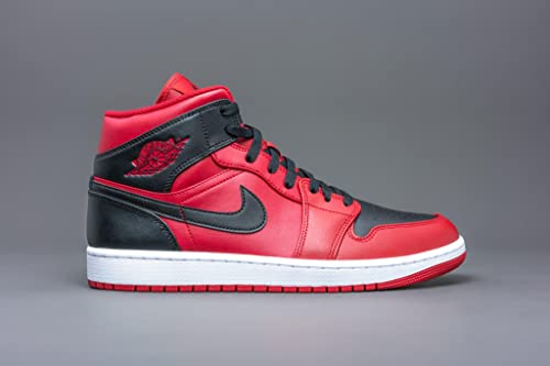 Jordan Mens 1 Mid 554724 660 Reverse Bred - Size 9