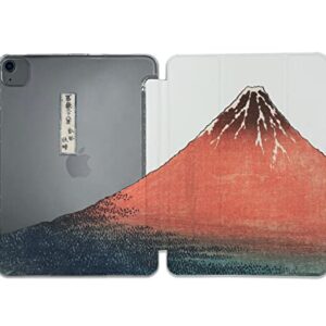 Cute Japanese Mountain Fuji Case Compatible with All Generations iPad Air Pro Mini 5 6 11 inch 12.9 10.9 10.2 9.7 7.9 Plastic Fabric Cover Slim Smart Stand SN1070 (8.3" Mini 6th gen)
