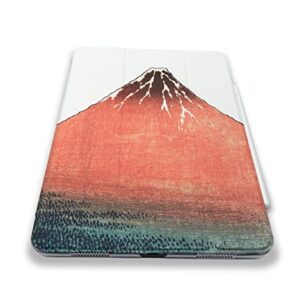 Cute Japanese Mountain Fuji Case Compatible with All Generations iPad Air Pro Mini 5 6 11 inch 12.9 10.9 10.2 9.7 7.9 Plastic Fabric Cover Slim Smart Stand SN1070 (8.3" Mini 6th gen)