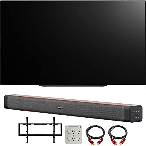 Sony XR42A90K Bravia XR A90K 42" 4K HDR OLED Smart TV (2022) Bundle with Deco Home 60W 2.0 Channel Soundbar, 37"-100" TV Wall Mount Bracket Bundle and 6-Outlet Surge Adapter