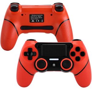 Wsxvzxc Controller Wireless for Ps4 Controller with Programming Key/Turbo /6-Axis Dual Shock Game Remote Joysticks Support Play-Station 4 Ps4 Console Pro/Slim