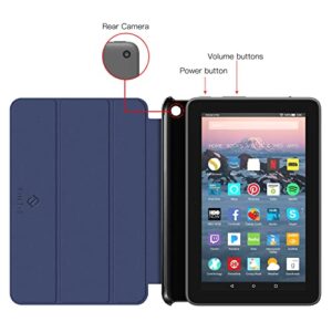 Fintie Slim Case for All-New Fire 7 Tablet (12th Generation, 2022 Release) - Ultra Lightweight Slim Shell Stand Cover with Auto Wake/Sleep, Galaxy