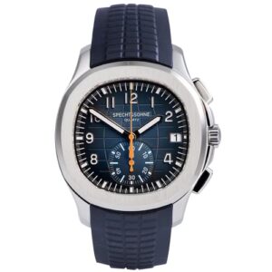 specht&sohne men's quartz watches for men chronograph display waterproof 42mm steel sports watches luminous rubber strap waterproof analogue wrist watch (blue)