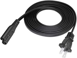 ul listed 3ft power cord for sonos one 1 3 5 sub spaker,sl gen 2 connect amp playbar soundbar subwoofer 2 prong ac power cord cable replacement