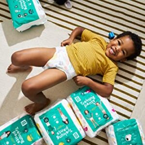 Hello Bello Premium Training Pants Size 3T-4T I 22 Count of Disposeable, Gender Neutral, Eco-Friendly, and Potty Training Underwear with Snug and Comfort Fit for Toddlers on the Move I Li'l Barkers