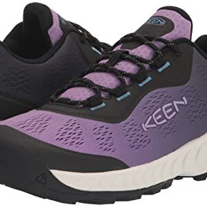 KEEN Women's NXIS Speed Low Height Vented Hiking Shoes, English Lavender/Ombre, 10