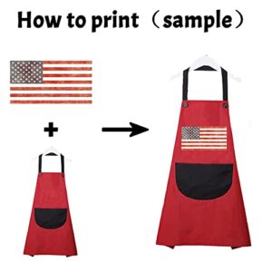 Personalized Kitchen Apron Custom Your Design Text Logo Women Men Aprons